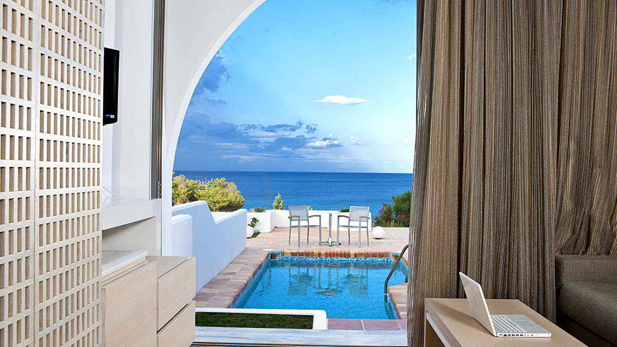 Junior Suite Sea View Private Pool 